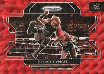 2022 Panini Prizm WWE - Ruby Wave #97 Becky Lynch Front