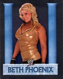 2008 Merlin WWE Heroes Stickers #164 Beth Phoenix Front