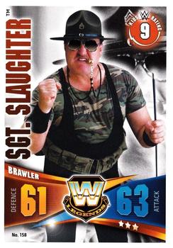 2014 Topps Slam Attax Rivals #158 Sgt. Slaughter Front