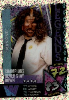 2021 Topps Chrome Slam Attax WWE - Speckle Refractors #139 Mankind Front