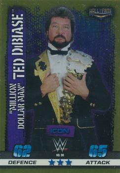 2017 Topps Slam Attax WWE 10th Edition - Indian Foil Variant #38 Million Dollar Man Ted Dibiase Front