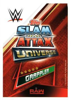 2019 Topps Slam Attax Universe WWE - Indian Variant #257 Seth Rollins Back
