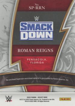 2022 Panini Select WWE - Sparks #SP-RRN Roman Reigns Back