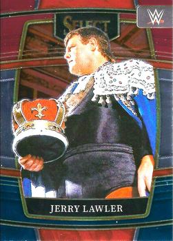 2022 Panini Select WWE - Red and Blue #21 Jerry Lawler Front