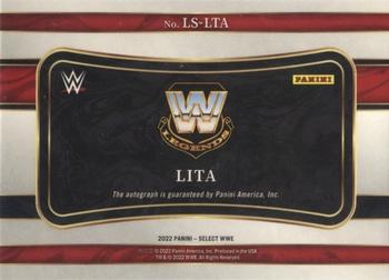 2022 Panini Select WWE - Legendary Signatures #LS-LTA Lita Back