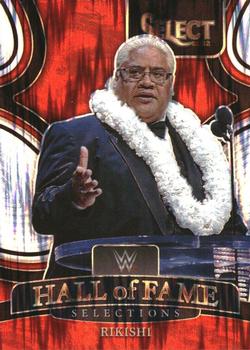 2022 Panini Select WWE - Hall of Fame Selections Flash Prizms #14 Rikishi Front