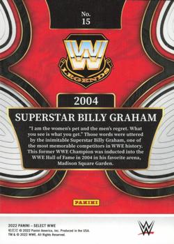 2022 Panini Select WWE - Hall of Fame Selections #15 Superstar Billy Graham Back