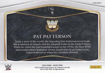 2022 Panini Select WWE - Global Icons Flash Prizms #9 Pat Patterson Back