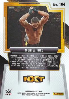 2022 Panini NXT 2.0 WWE - Purple #104 Montez Ford Back