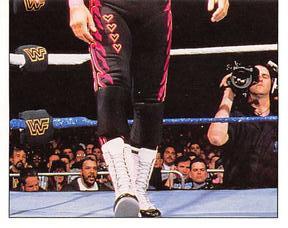 1997 Panini WWF Superstars Stickers #67 Bret Hart Front