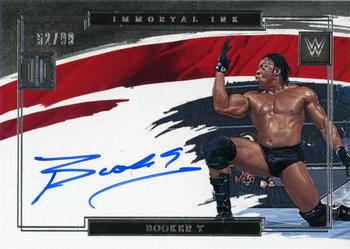 2022 Panini Impeccable WWE - Immortal Ink #IM-BKT Booker T Front