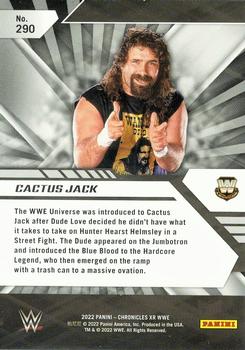 2022 Panini Chronicles WWE #290 Cactus Jack Back