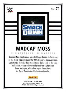 2022 Panini WWE #71 Madcap Moss Back