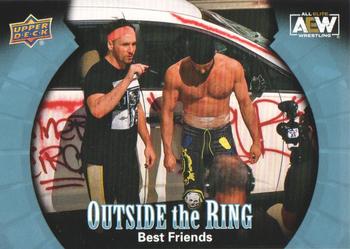 2022 Upper Deck AEW - Outside the Ring #OTR-4 Best Friends Front