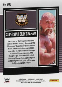 2022 Panini Chronicles WWE - Bronze #200 Superstar Billy Graham Back