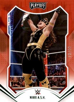 2022 Panini Chronicles WWE - Green #170 Nikki A.S.H. Front