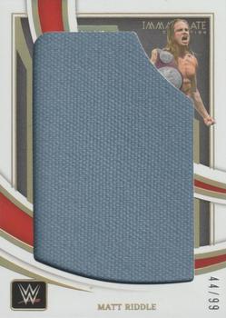 2022 Panini Immaculate Collection WWE - Jumbo Ring Canvas #RC-RDL Matt Riddle Front
