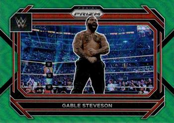 2023 Panini Prizm WWE - Green #32 Gable Steveson Front