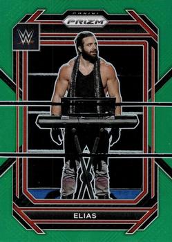 2023 Panini Prizm WWE - Green #135 Elias Front