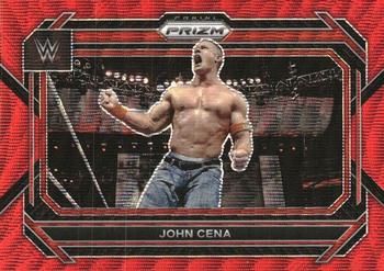 2023 Panini Prizm WWE - Ruby Wave #54 John Cena Front