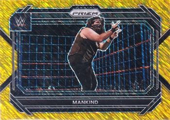 2023 Panini Prizm WWE - Gold Shimmer FOTL #55 Mankind Front
