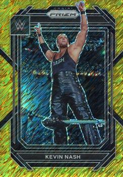 2023 Panini Prizm WWE - Gold Shimmer FOTL #128 Kevin Nash Front