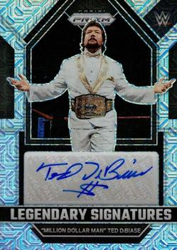 2023 Panini Prizm WWE - Legendary Signatures Prizms Mojo #LS-MDM Million Dollar Man Ted DiBiase Front