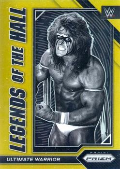 2023 Panini Prizm WWE - Legends of the Hall Prizms Gold #17 Ultimate Warrior Front
