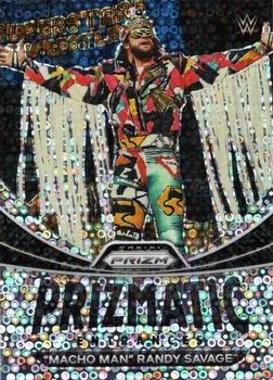 2023 Panini Prizm WWE - Prizmatic Entrances Prizms Under Card #8 