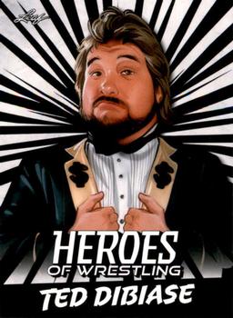 2023 Leaf Heroes of Wrestling #B-10 Ted DiBiase Front