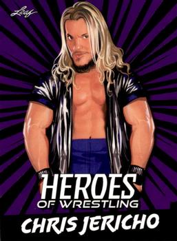 2023 Leaf Heroes of Wrestling - Purple #B-2 Chris Jericho Front