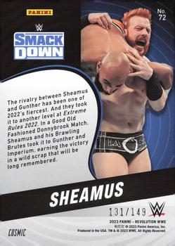 2023 Panini Revolution WWE - Cosmic #72 Sheamus Back