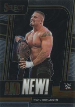 2023 Panini Select WWE - And New! #5 Bron Breakker Front
