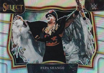 2023 Panini Select WWE - Silver Prizms #282 Papa Shango Front