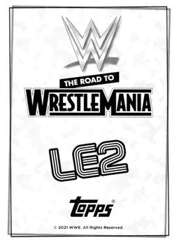 2021 Topps WWE Road to WrestleMania Stickers - Limited Edition #LE2 