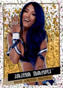 2021 Topps WWE Road to WrestleMania Stickers - Limited Edition #LE4 Sasha Banks Front