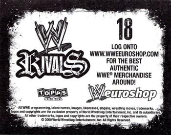 2009 Topps WWE Rivals #18 Edge Back