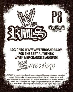 2009 Topps WWE Rivals - Poster #P8 Mark Henry Back
