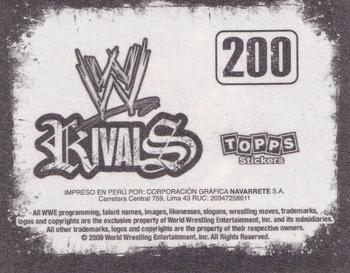 2009 Topps WWE Rivals Spanish #200 Umaga Back