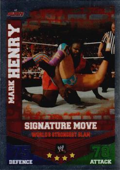 2010 Topps Slam Attax WWE Mayhem (UK Variant) #NNO Mark Henry Front