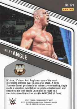 2023 Donruss Elite WWE - Blue #129 Kurt Angle Back