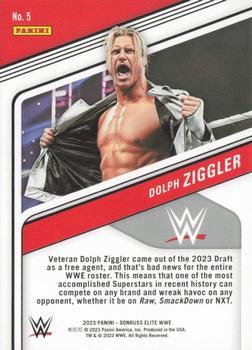 2023 Donruss Elite WWE - Purple #5 Dolph Ziggler Back