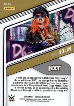 2023 Donruss Elite WWE - Purple #45 Gigi Dolin Back
