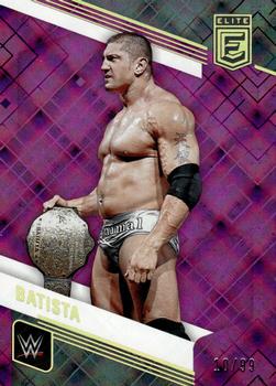 2023 Donruss Elite WWE - Purple #115 Batista Front