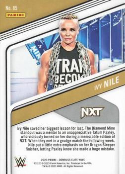 2023 Donruss Elite WWE - Orange #85 Ivy Nile Back
