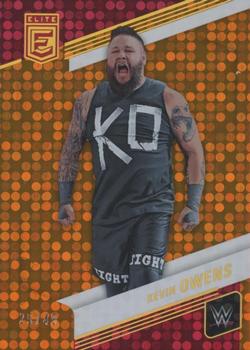 2023 Donruss Elite WWE - Orange #100 Kevin Owens Front