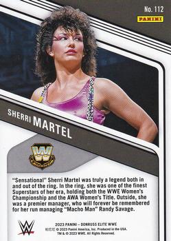 2023 Donruss Elite WWE - Orange #112 Sherri Martel Back