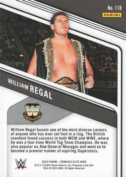 2023 Donruss Elite WWE - Orange #118 William Regal Back