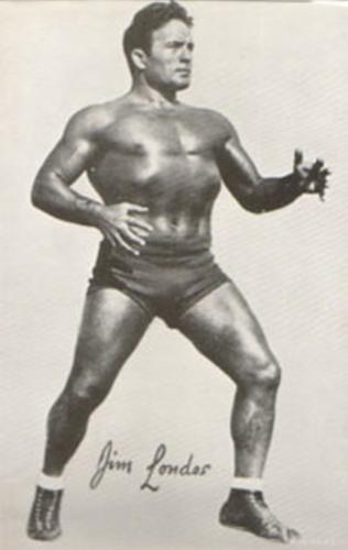 1950 Exhibit Wrestling #NNO Jim Londos Front