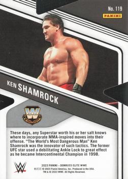 2023 Donruss Elite WWE - Status Die Cut #119 Ken Shamrock Back